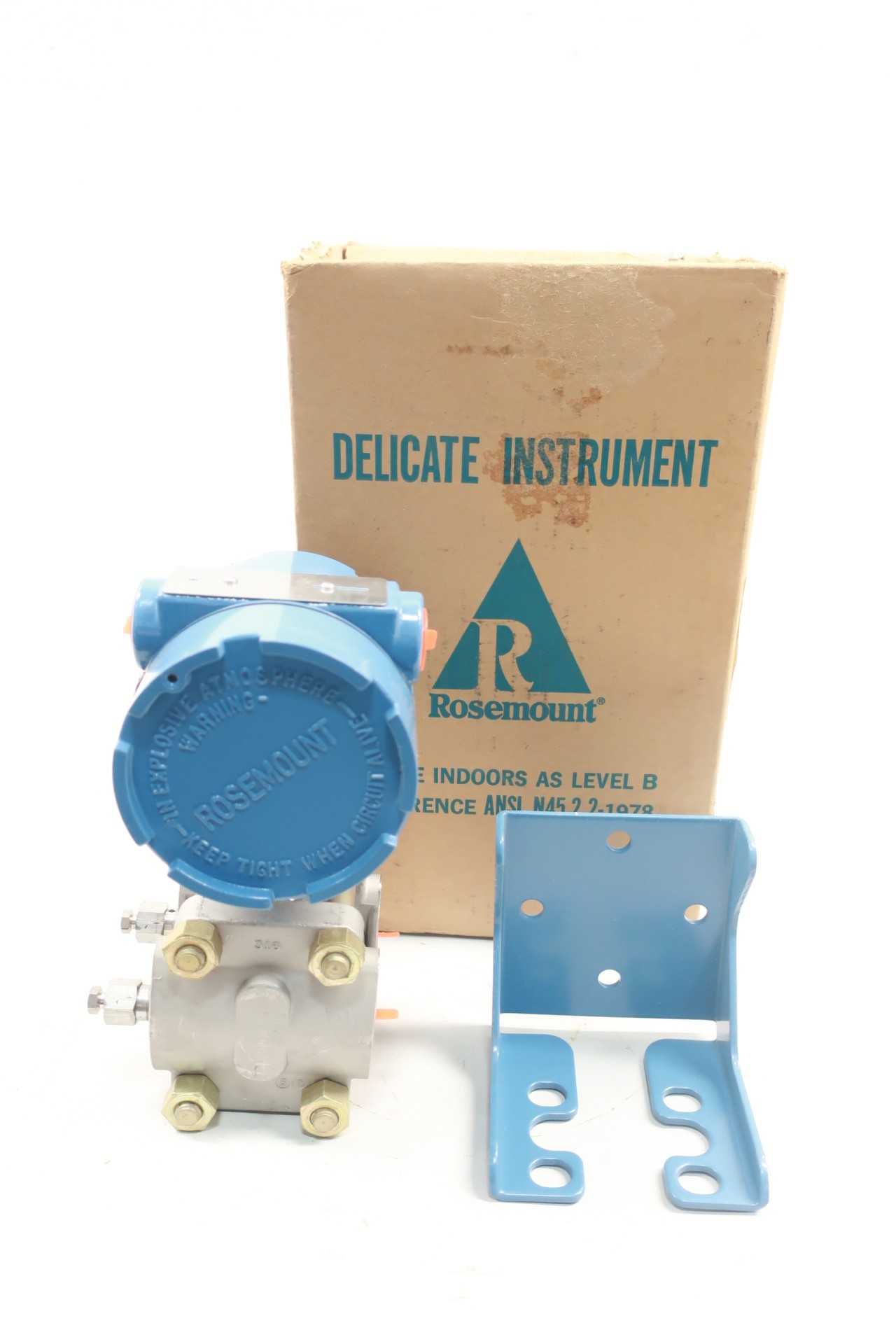 ROSEMOUNT 1152DP5L22T1805PB 0-750IN-H2O 85V-DC DIFFERENTIAL PRESSURE TRANSMITTER - INSTRUMENTATION