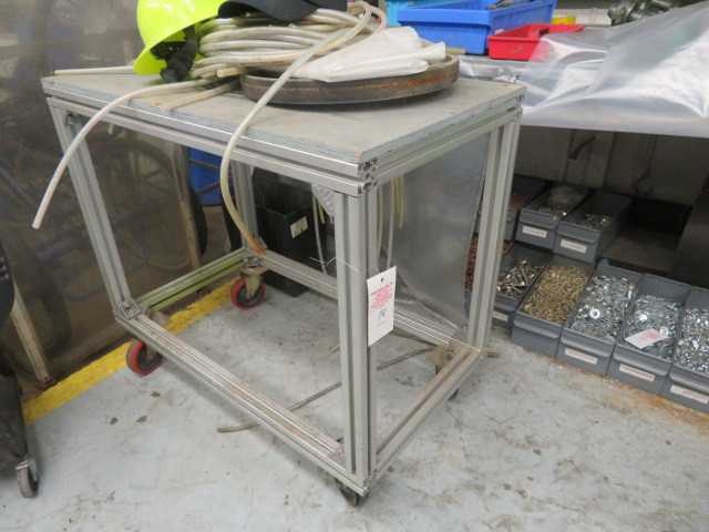 Aluminum Cart on Wheels - MISCELLANEOUS