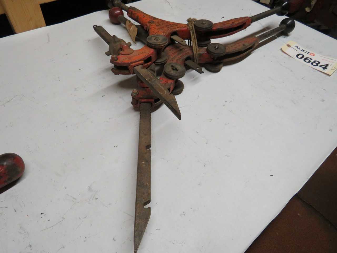 LOT 2 REED PIPE CUTTERS - ELECTRIC POWER TOOLS