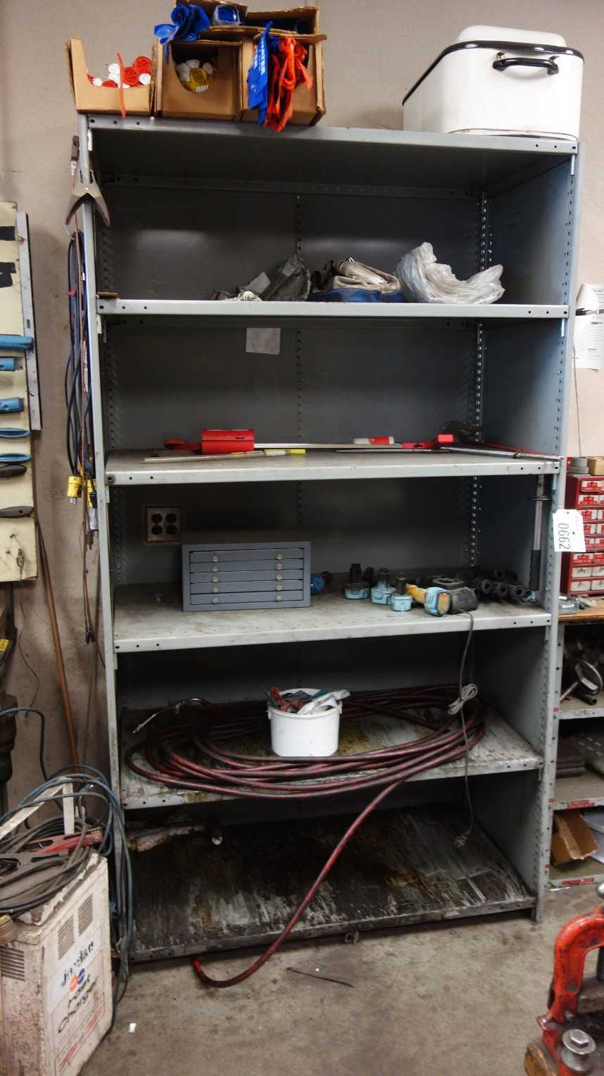 CONTENTS OF 2 SHELF COLUMNS - INDUSTRIAL PARTS
