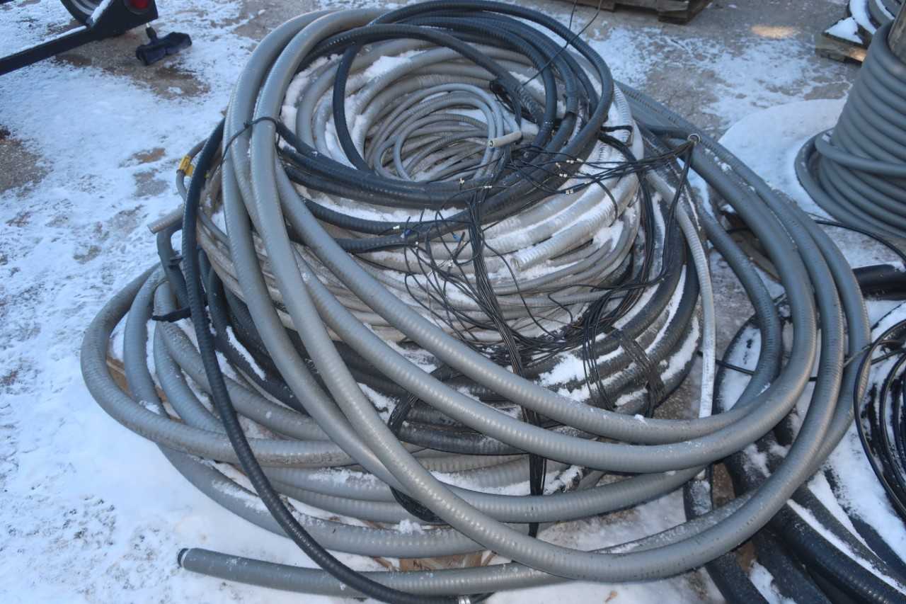 2 PALLETS OF ASSORTED INSULATED CABLE-WIRE - ELECTRICAL COMPONENTS