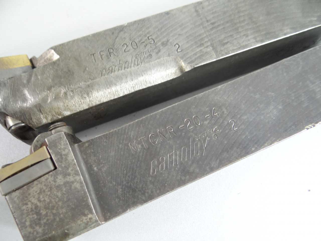 Lot of 7 Indexable Lathe Tool Holders - MACHINING ACCESSORIES & TOOLING
