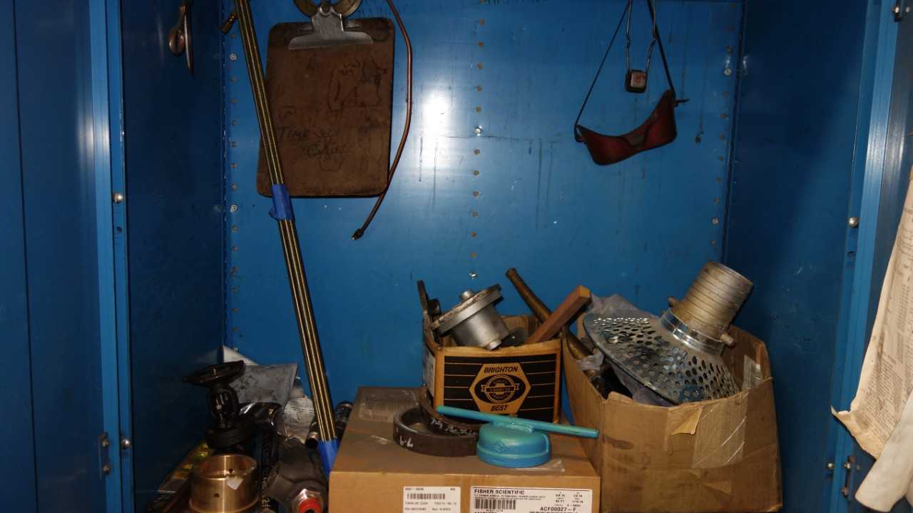 2X CABINETS W/ FLANGES, BALL VALVES - BALL VALVE