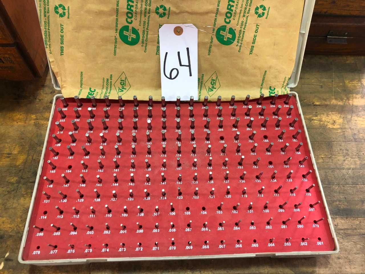 Vermont Pin Gage Set - PROCESS EQUIPMENT
