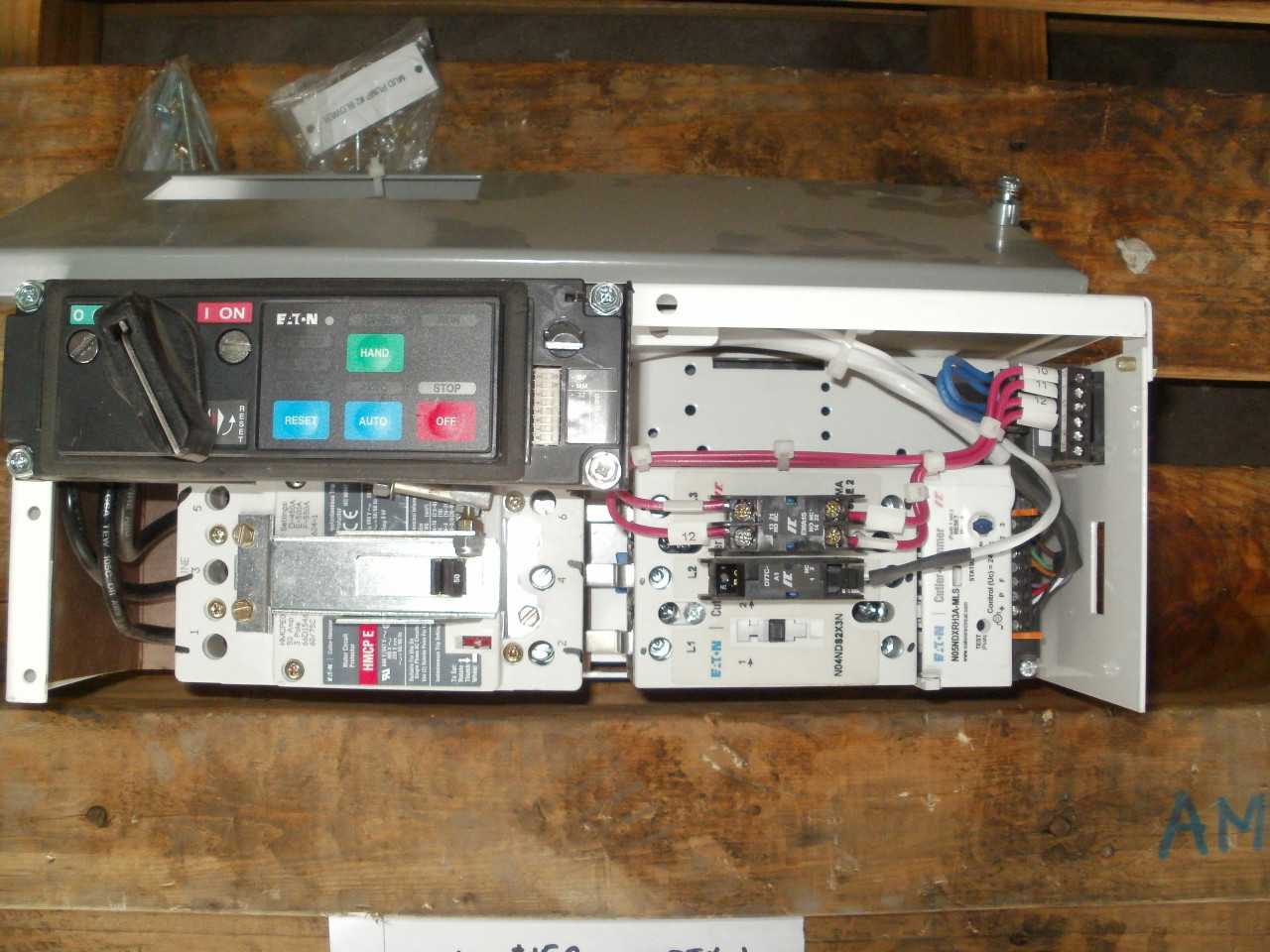 EATON SMART MCC 15 HP, - 50 AMP BREAKERS ( QTY 1 ) - MOTOR CONTROL CENTERS
