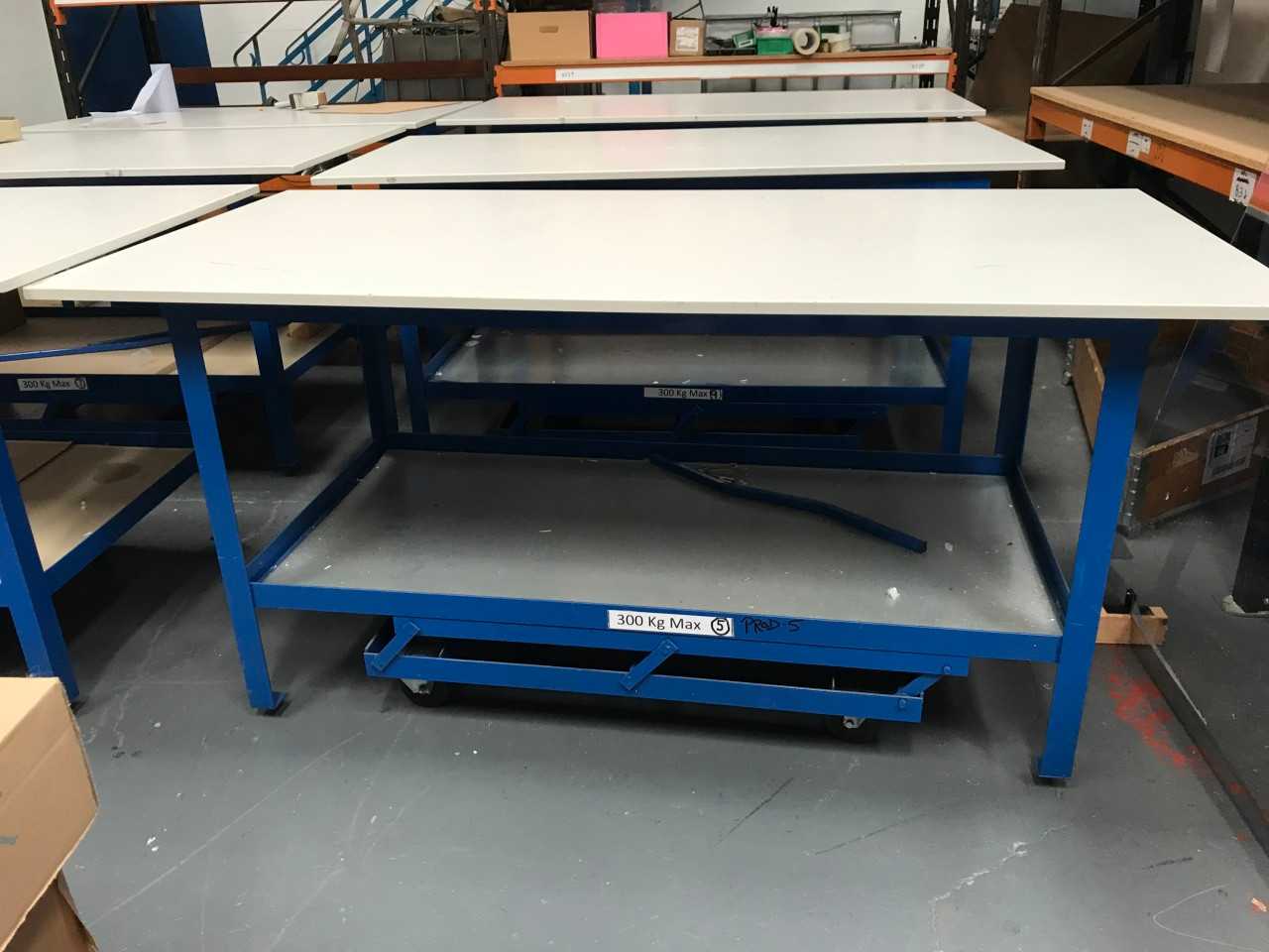 Work Bench/Tables x8 - PLANT & FACILITY