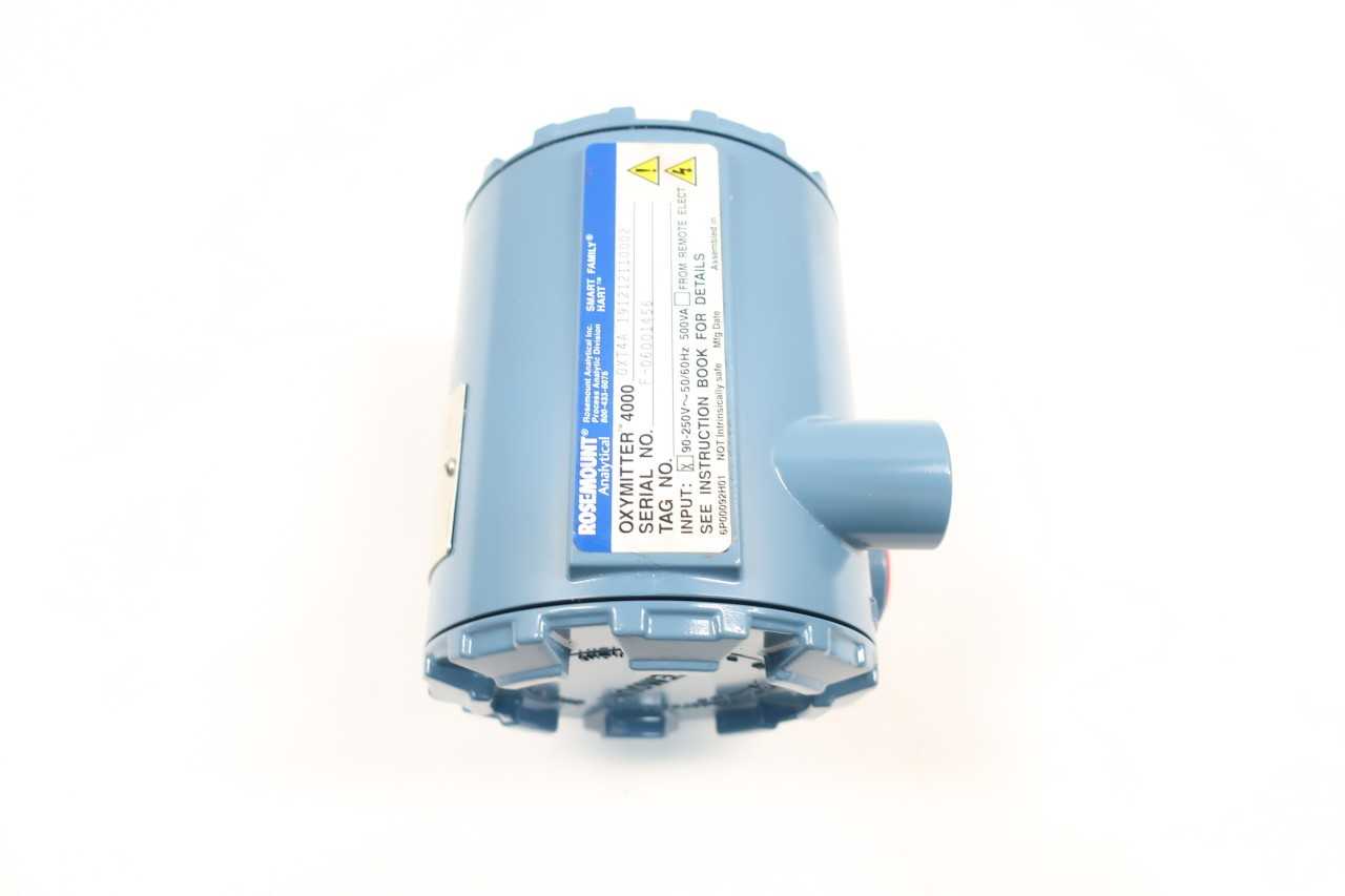 NEW ROSEMOUNT OXT4A 191212110002 OXYMITTER 4000 OXYGEN TRANSMITTER - INSTRUMENTATION