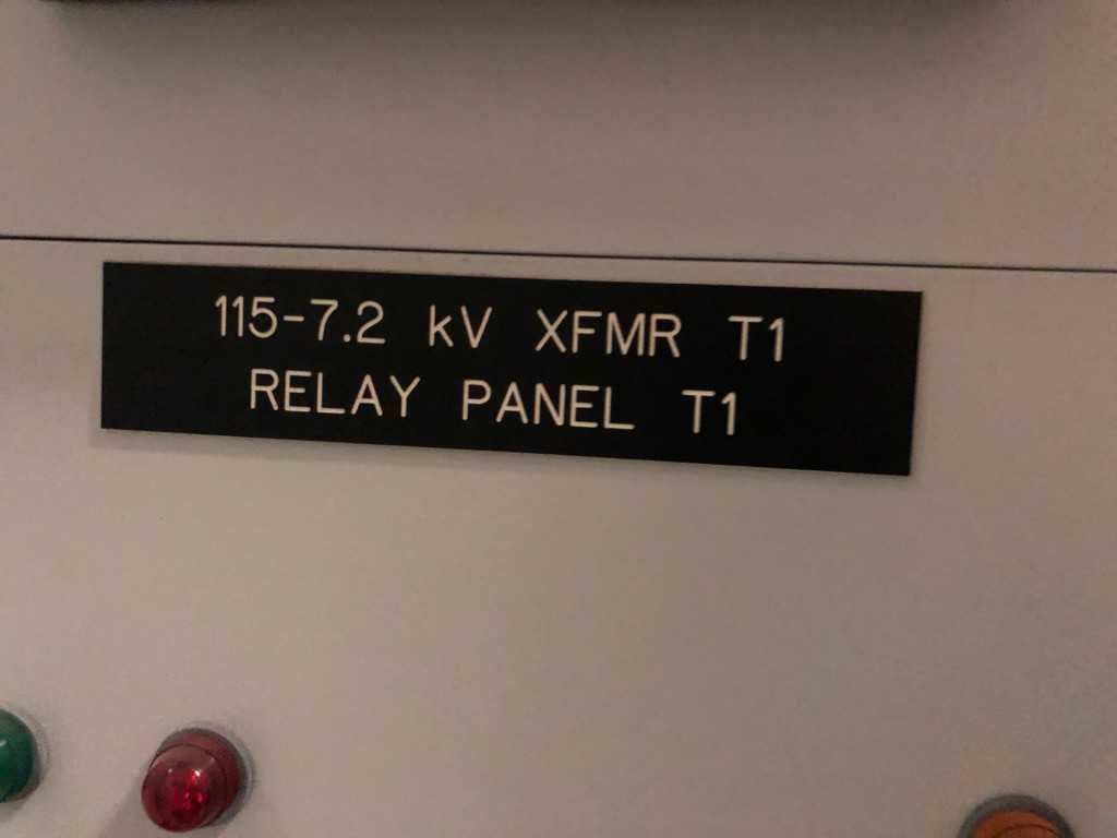 GE, SR469, Relay Panel - ELECTRICAL COMPONENTS