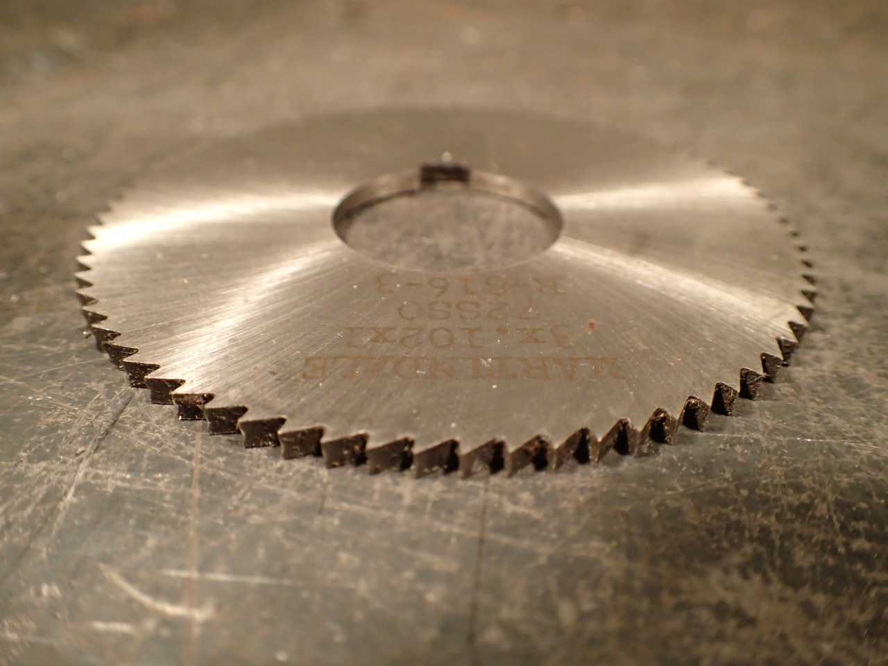 Martindale .102" x 3" Horizontal Milling Cutter Metal Slitting Saw 1" Arbor Hole - MILLING TOOLS