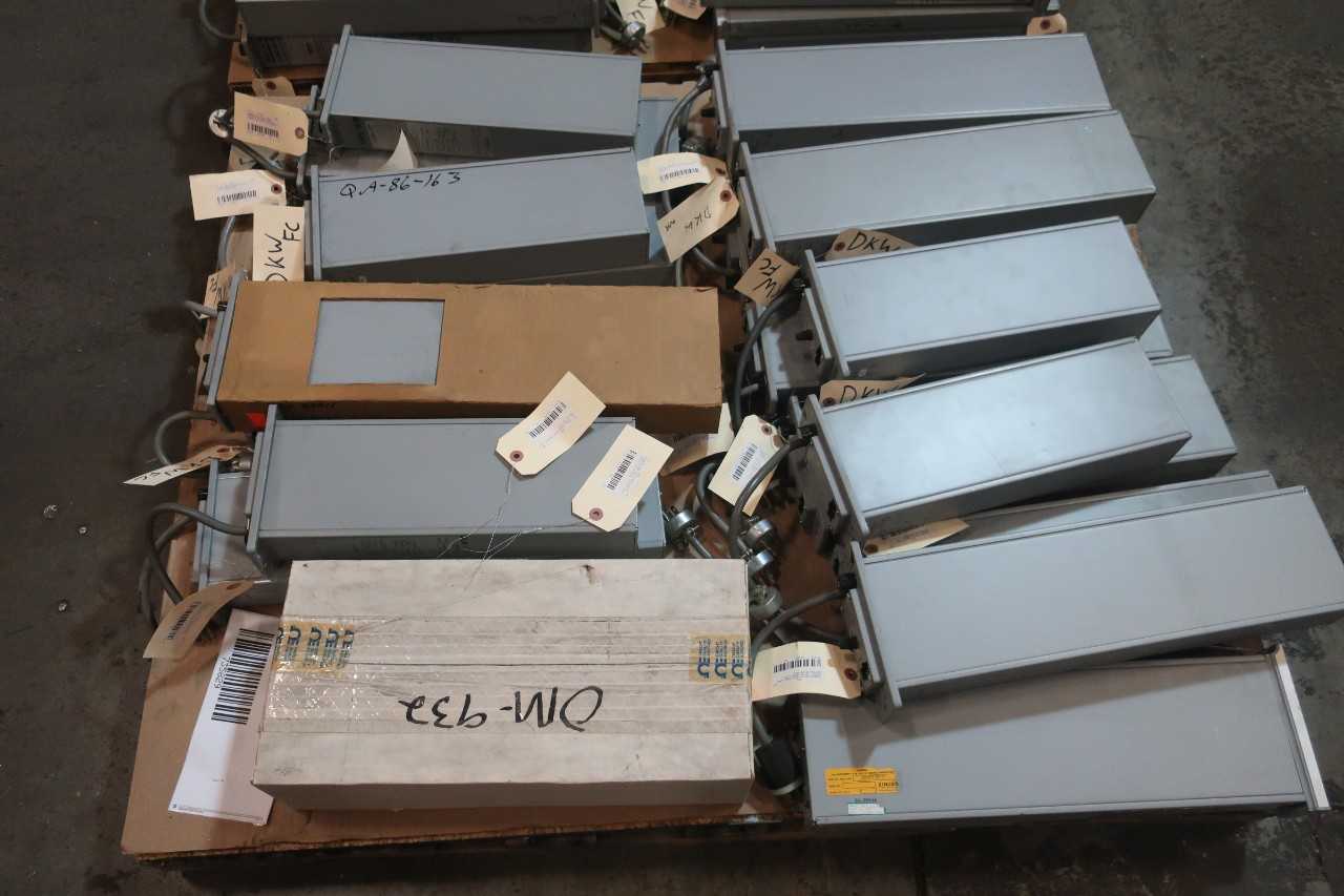 2 PALLETS OF INPUT MODULE CONTROLS, 66RC-OLA M/66R OTHER PLC AND DCS MODULE- OMEGA, FOXBORO - AUTOMATION & CONTROLS