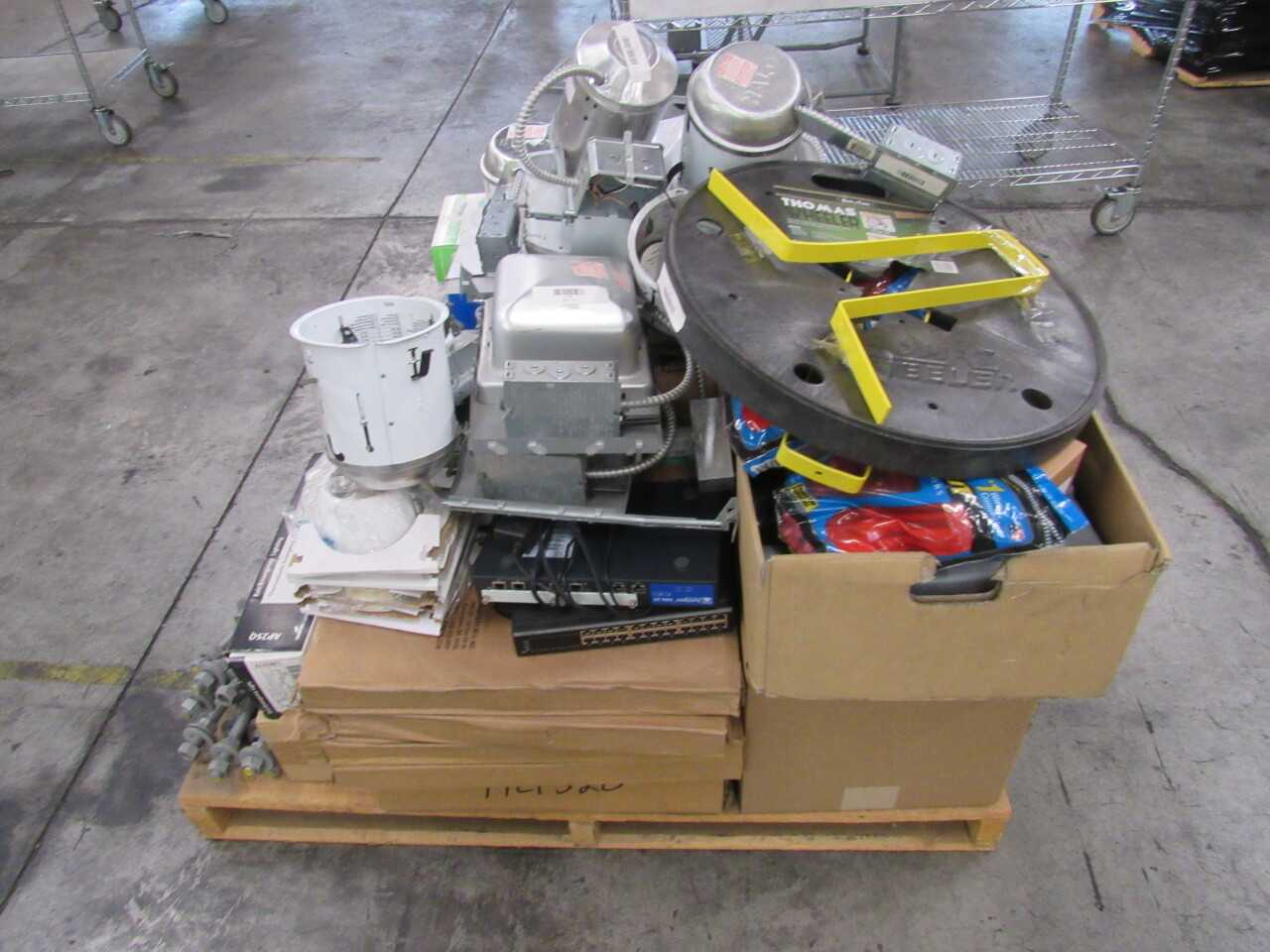 Pallet of Misc Electrical Supplies - ELECTRICAL COMPONENTS