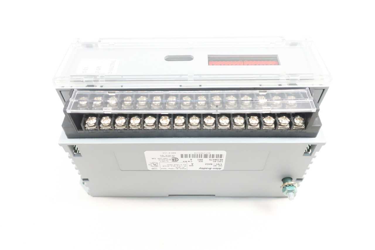 ALLEN BRADLEY 1791-N4C2 BLOCK ANALOG SER A I/O MODULE - AUTOMATION & CONTROLS
