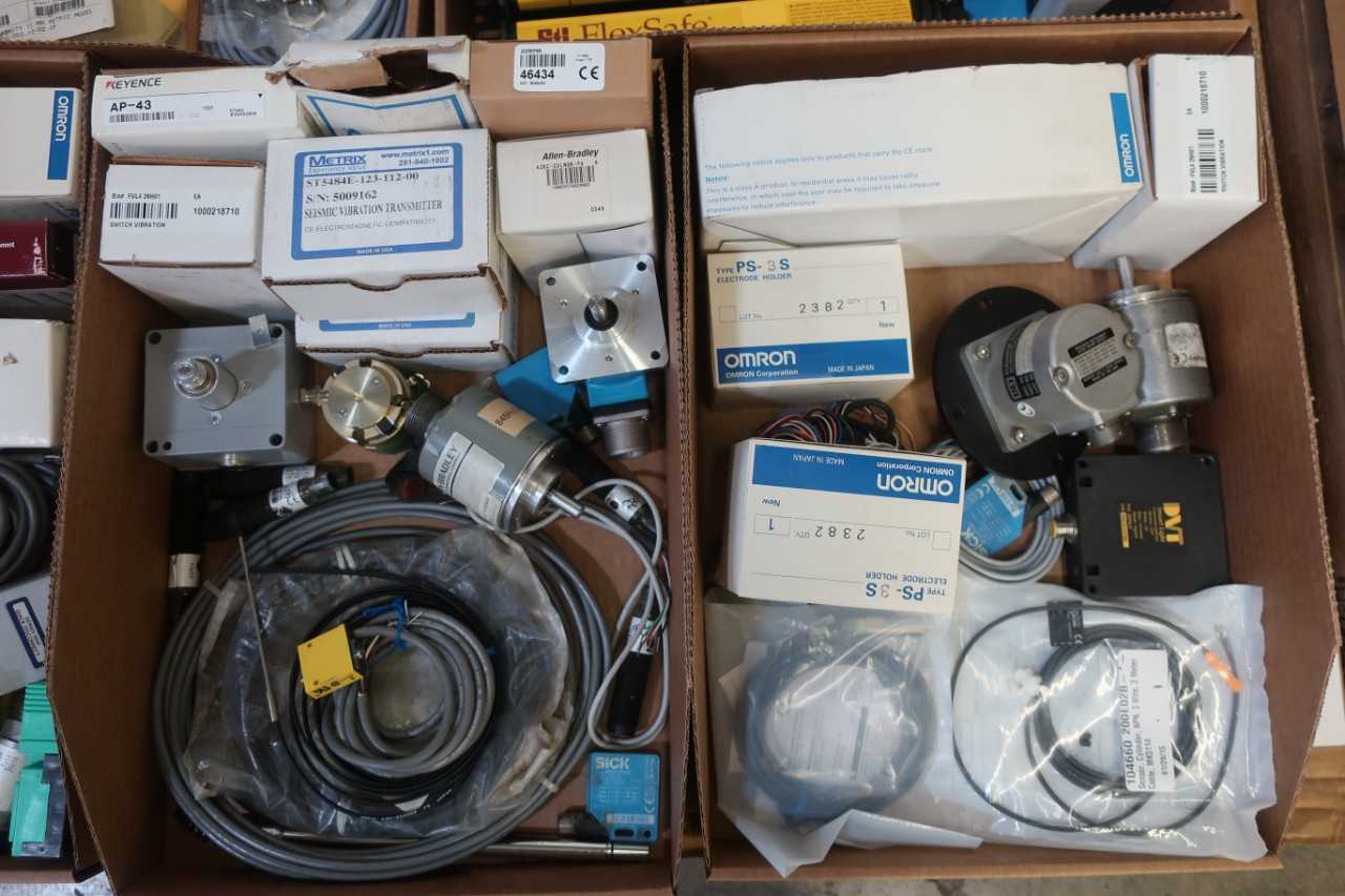 2 PALLETS OF ASSORTED SENSORS - INSTRUMENTATION
