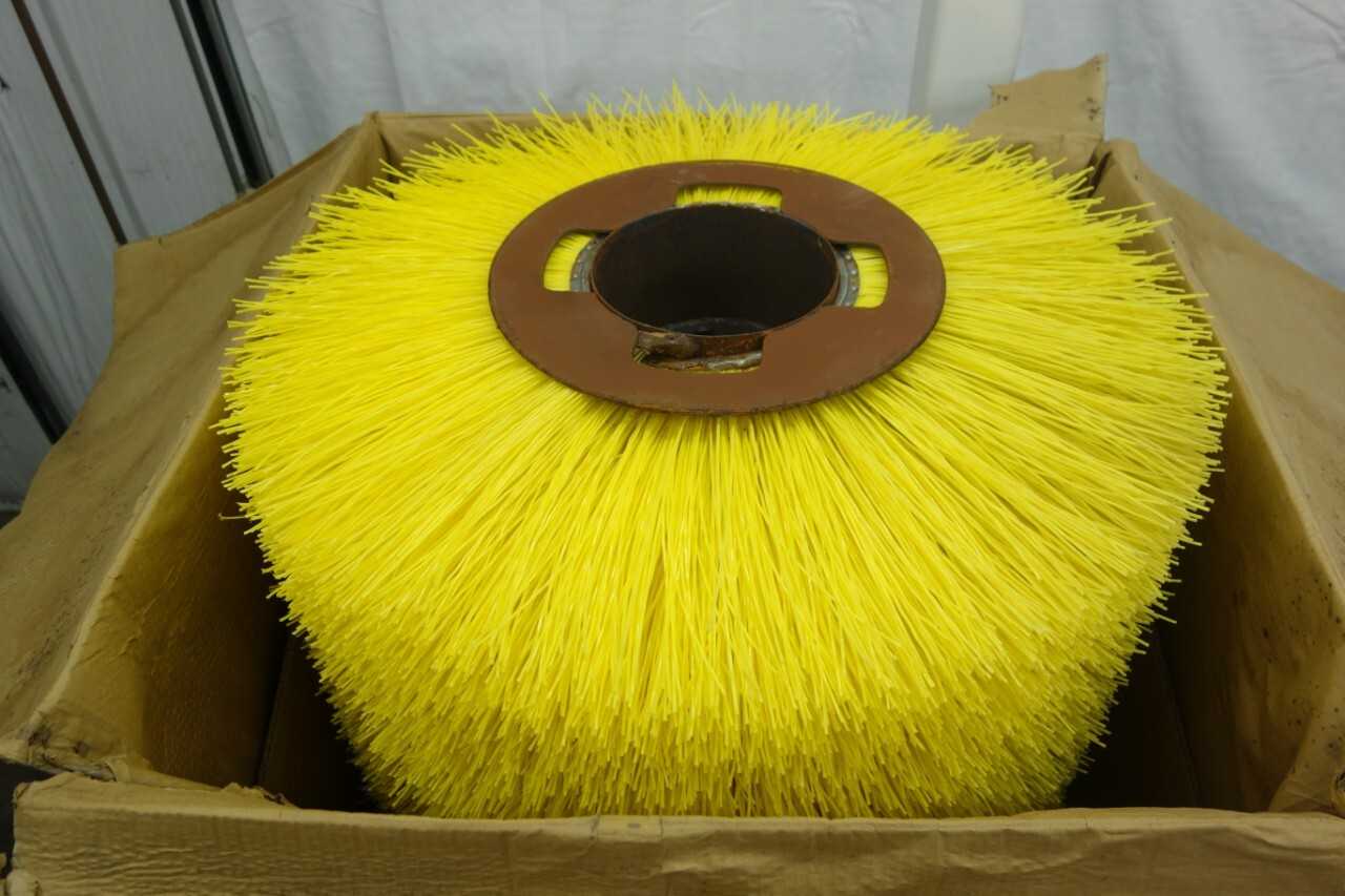 NYLON BRISTLE POWER BROOM DRUM ATTACHMENT - CONSTRUCTION EQUIPMENT ATTACHMENTS