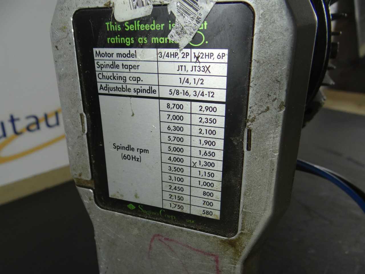 NEWTRIC SELF FEEDING DRILL SN4U 3PH - MACHINING ACCESSORIES & TOOLING