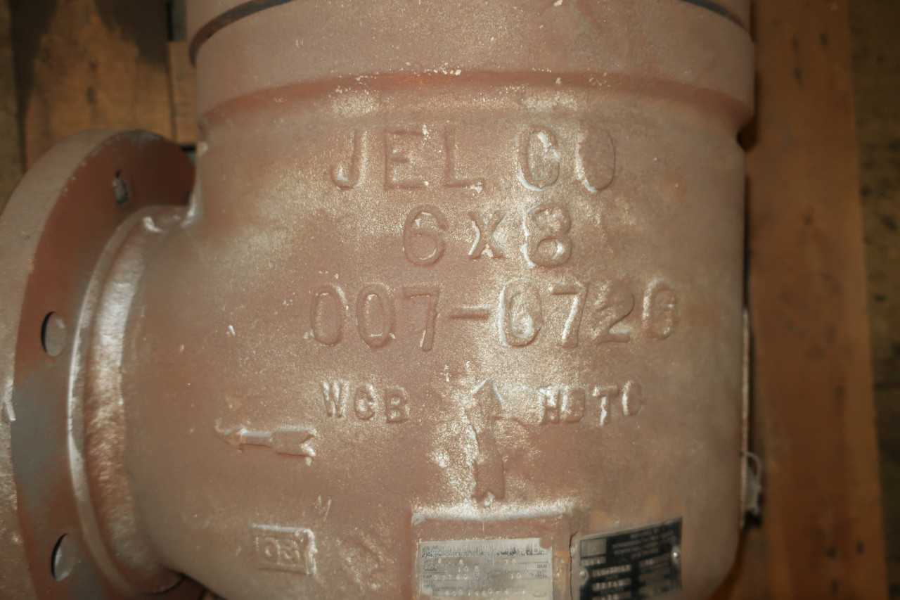 J.E. LONERGAN CO. 6X8IN 75PSI RELIEF VALVE - RELIEF VALVE