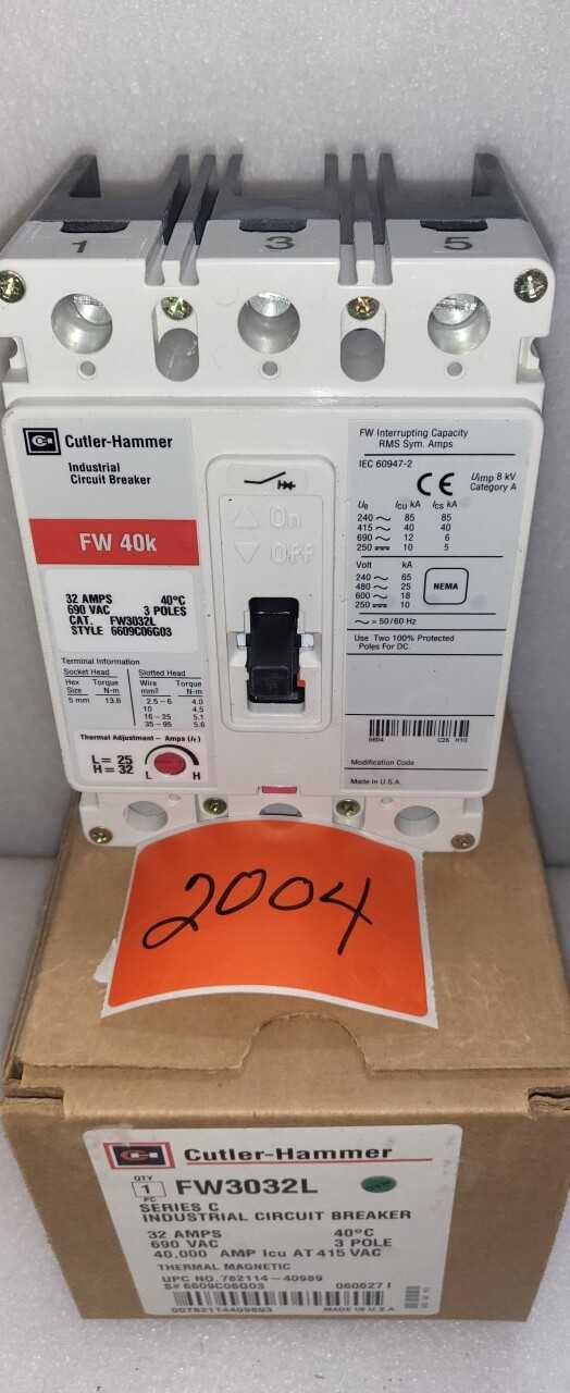 NEW SURPLUS BREAKERS - CIRCUIT BREAKERS