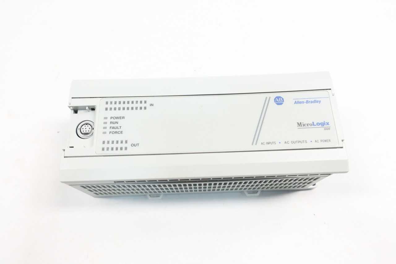 ALLEN BRADLEY 1761L32AAA MICROLOGIX 1000 SER E CONTROLLER MODULE - AUTOMATION & CONTROLS