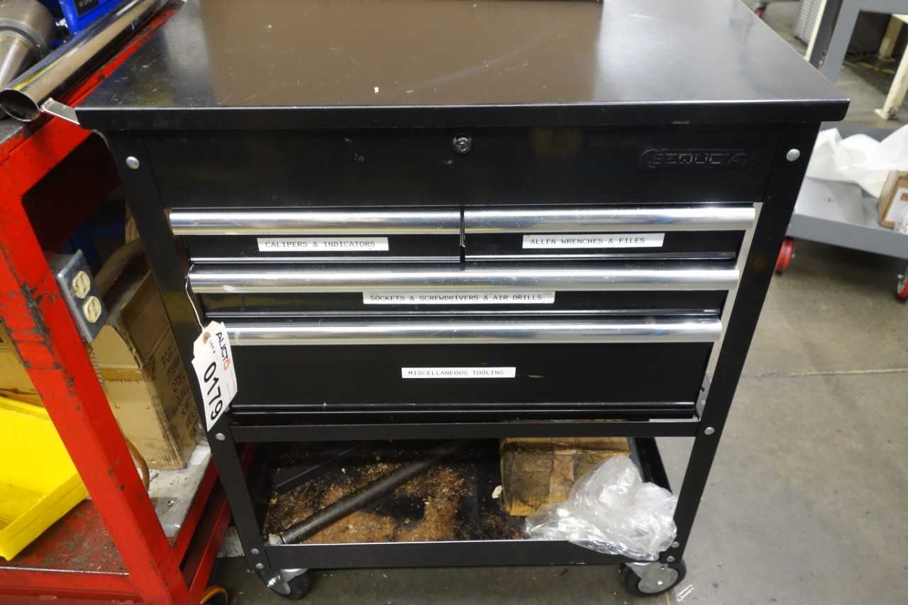 Sequoia Rolling toolbox with contents - TOOL STORAGE
