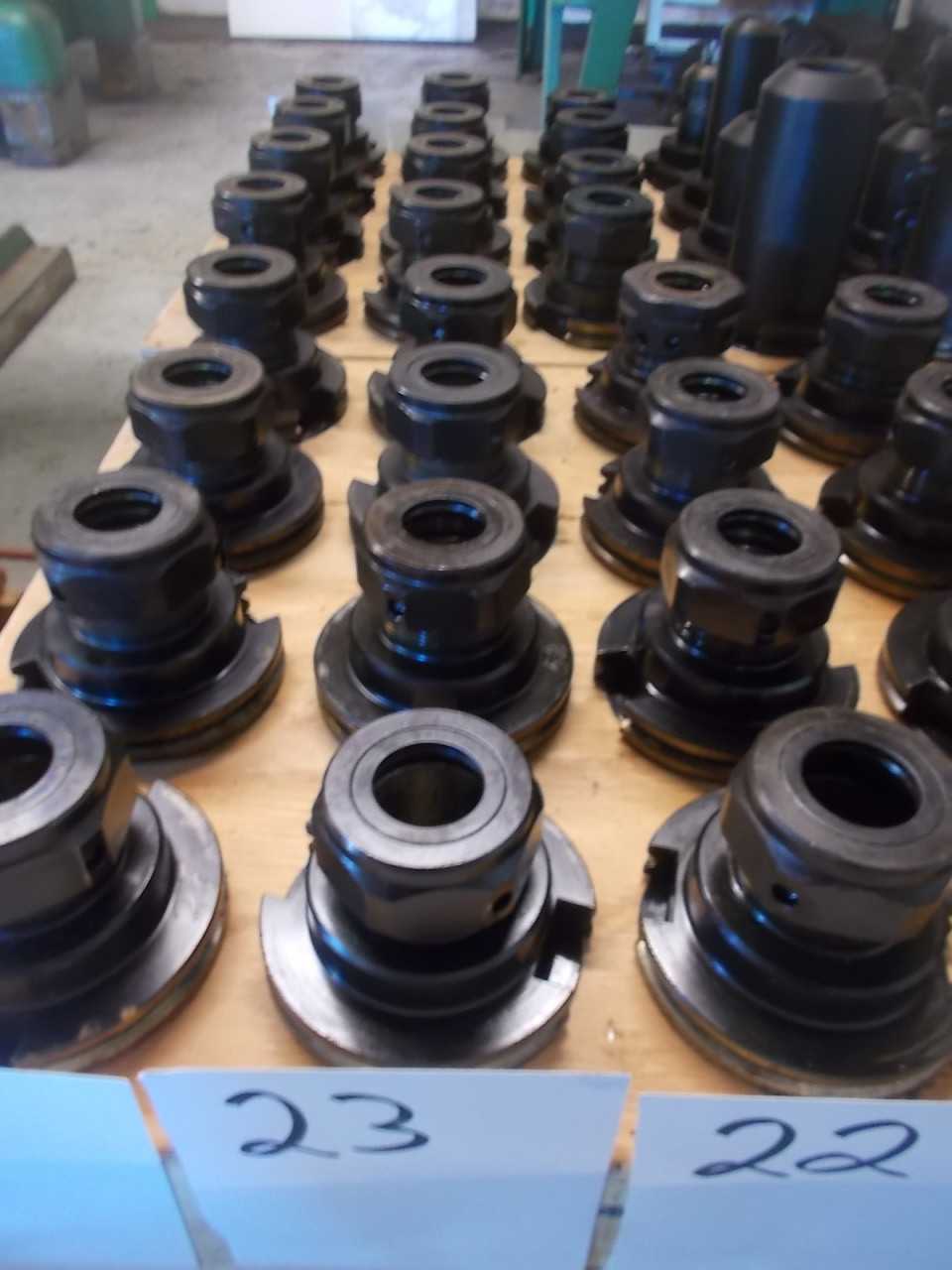 4 Cat 50 TG100 Collet Holders - MACHINING ACCESSORIES & TOOLING