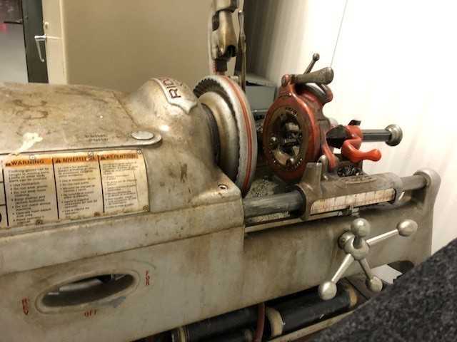 Ridgid Pipe Threading Machine - HAND TOOLS