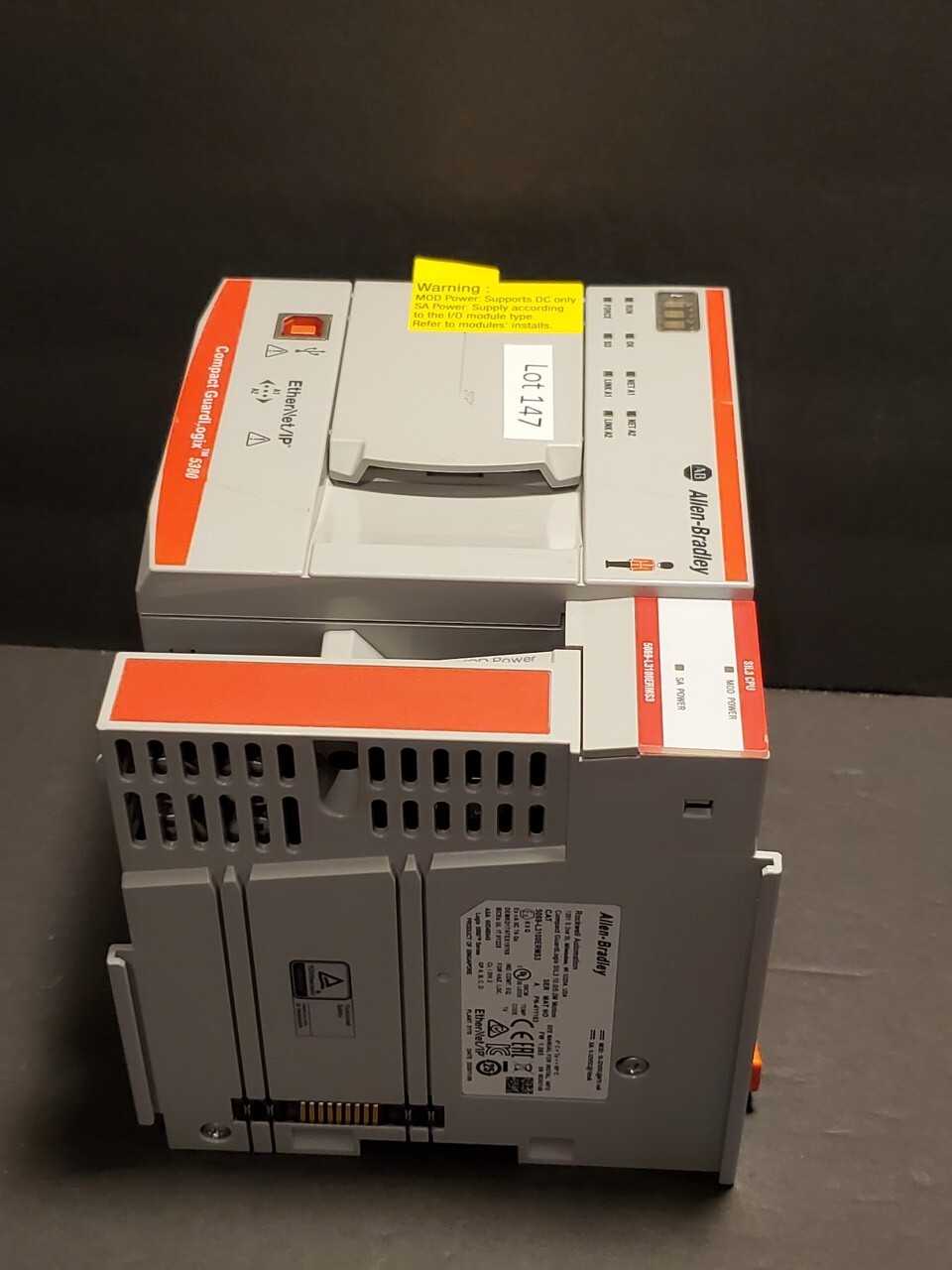 Allen Bradley CompactLogix 5069-L3100ERMS3 - AUTOMATION & CONTROLS