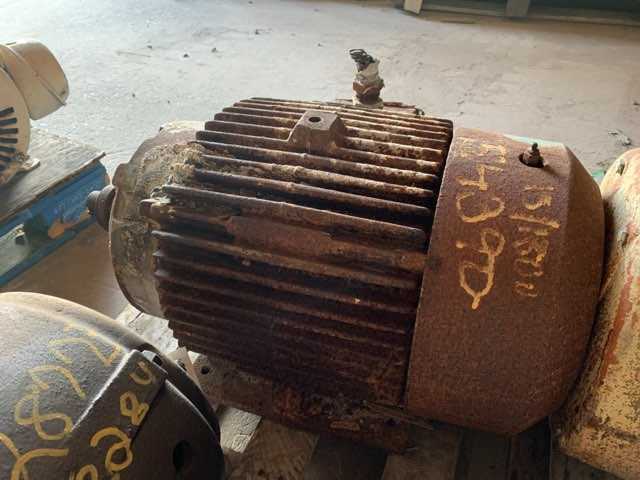 15 HP 1800 RPM 284U Frame Reliance Motor - ELECTRIC MOTORS