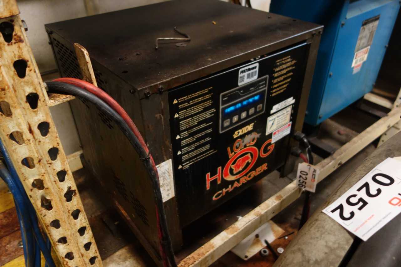Exide LT2-18-1000 Load Hog forklift battery charger (DELAYED REMOVAL) - MATERIAL HANDLING