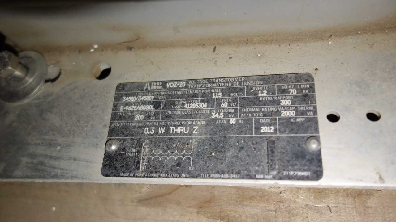1 PALLET OF ASSORTED ABB VOLTAGE TRANSFORMERS - HAND TOOLS