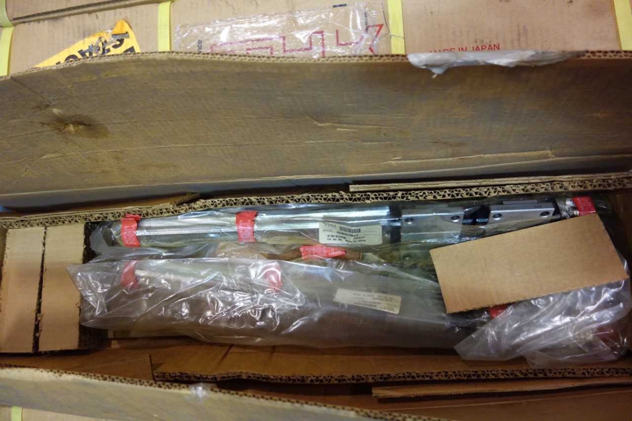 1 PALLET OF ASSORTED LINEAR AND ROLLER BEARINGS- THK, SKF - BEARINGS