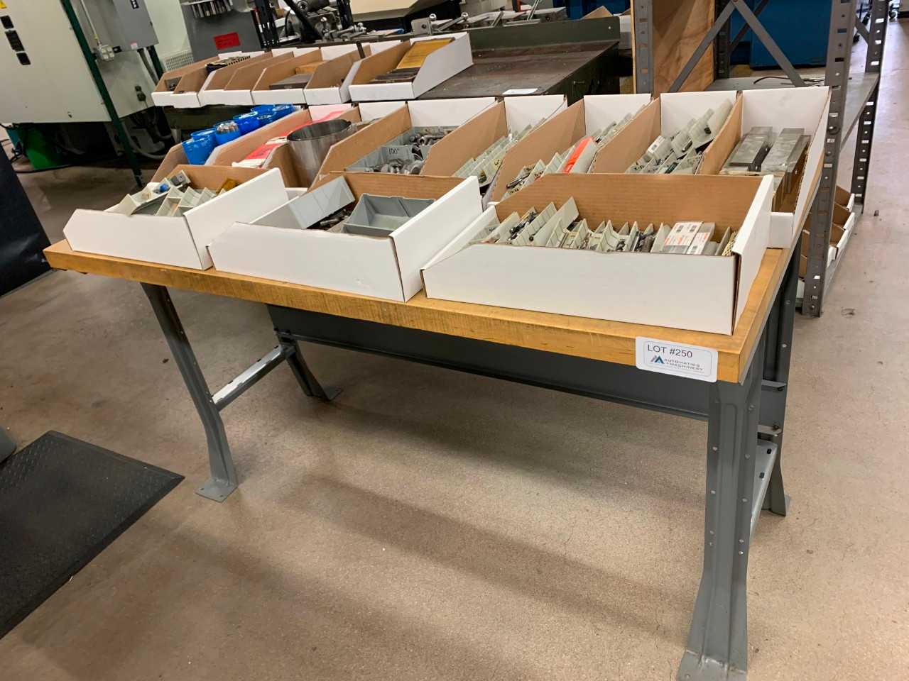 Wood Top Work Bench (Contents Not Included) - PLANT & FACILITY Wood Top Work Bench (Contents Not Included) - PLANT & FACILITY