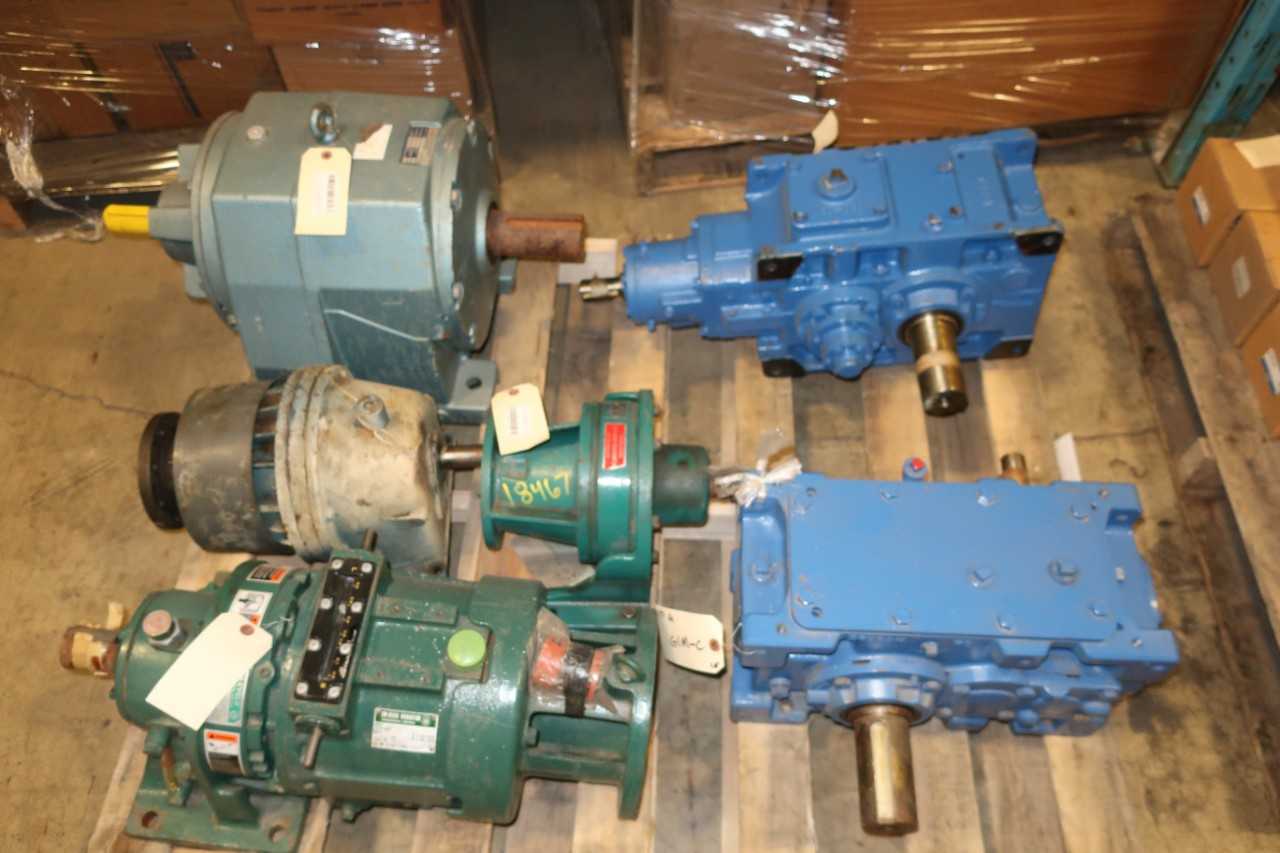 1 PALLET OF ASSORTED GEAR REDUCERS - GEAR REDUCERS