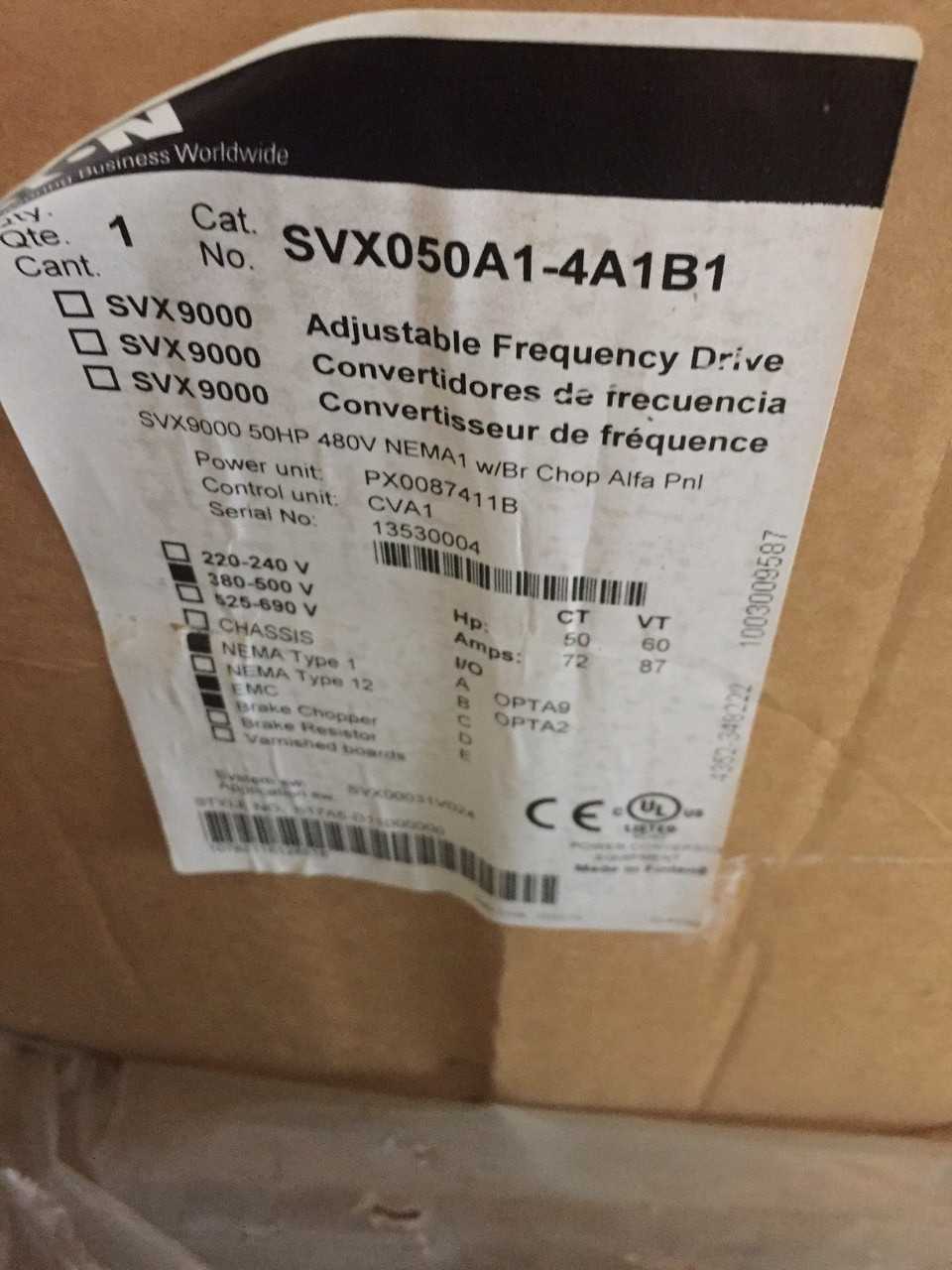Lot of Eaton Frequency Drives - MOTOR DRIVES