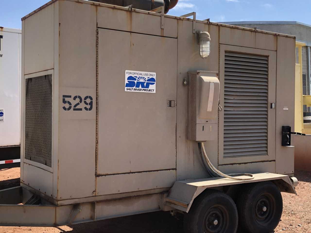 Cummins Power Generator; Trailer-mounted; 250kw; Portable - STANDBY POWER GENERATOR