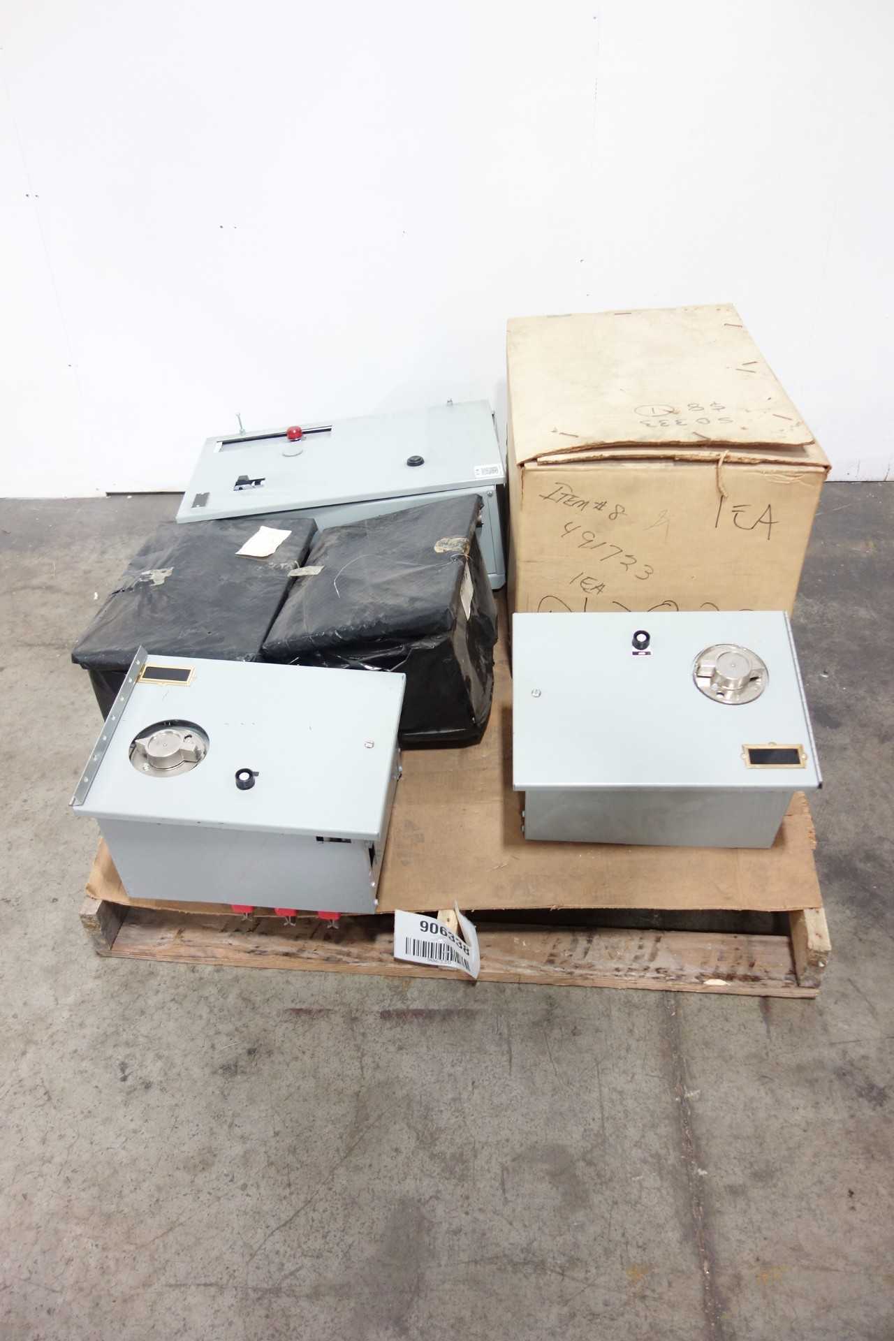 LOT OF ASSORTED MCC BUCKETS - MOTOR CONTROL CENTERS