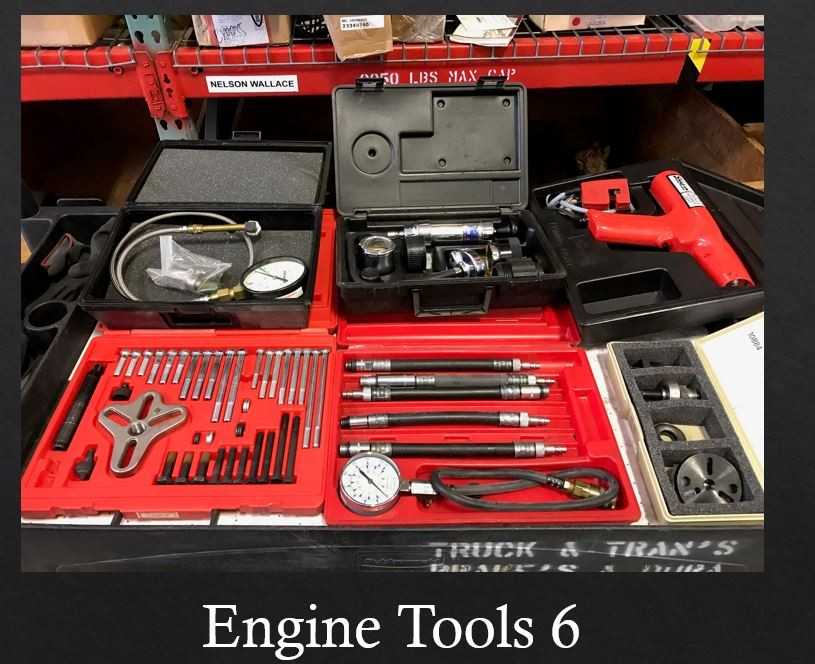 Lot of Engine Tools - ELECTRIC POWER TOOLS
