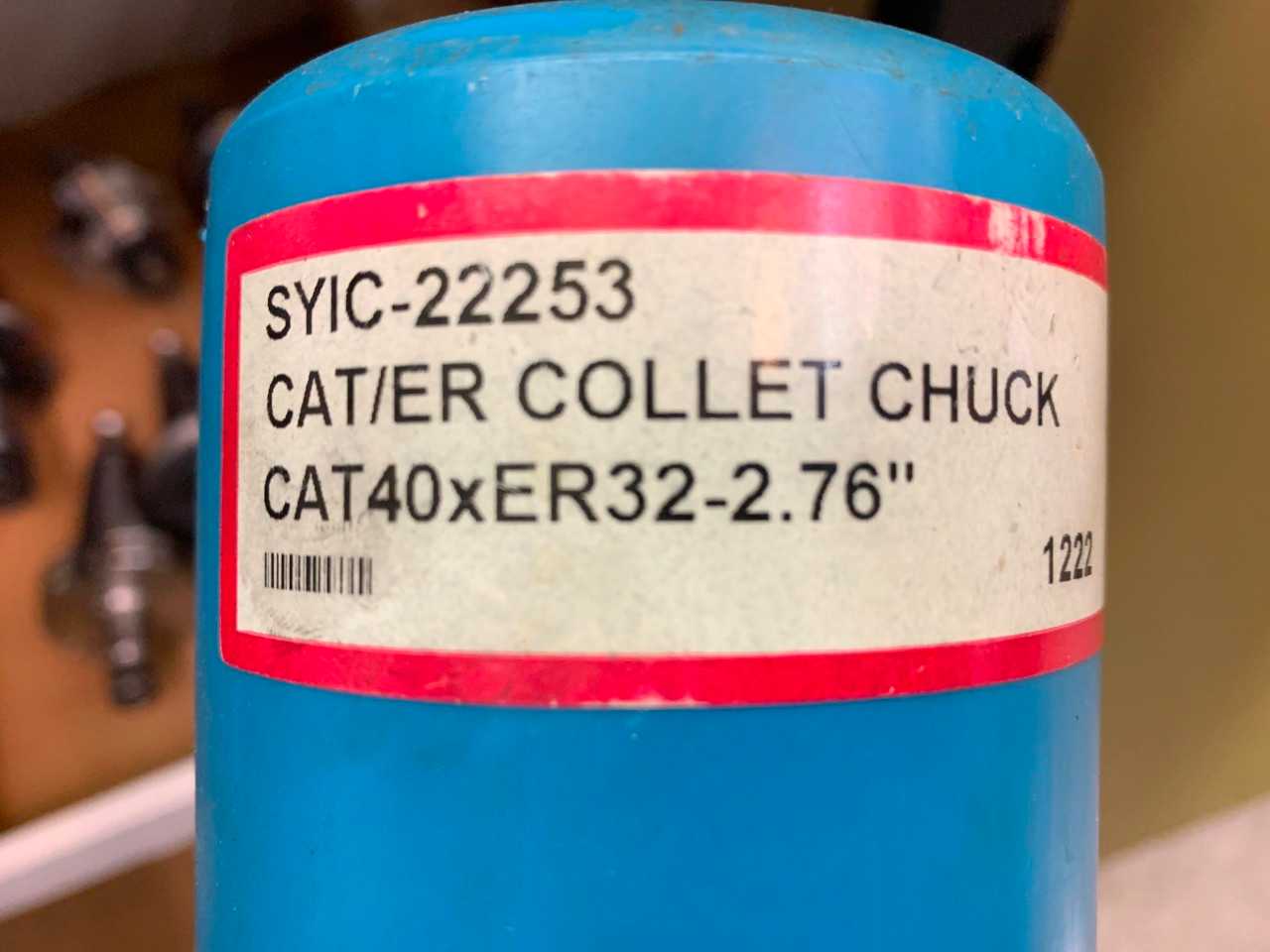 Cat-40 Milling Head and Collet holder - ELECTRIC POWER TOOLS