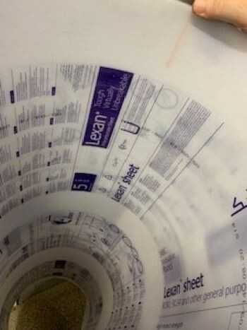 Eplastics Clear Polycarbonate Sheet NEW - SHEETMETAL FORMER