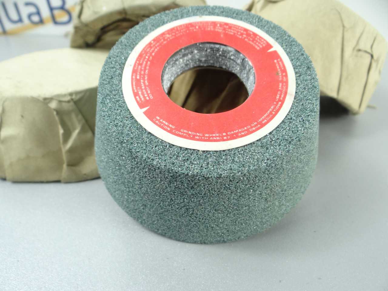 Lot of 5 NEW Carborundum Silicon Carbide Cup Wheels GC60 - GRINDING WHEELS