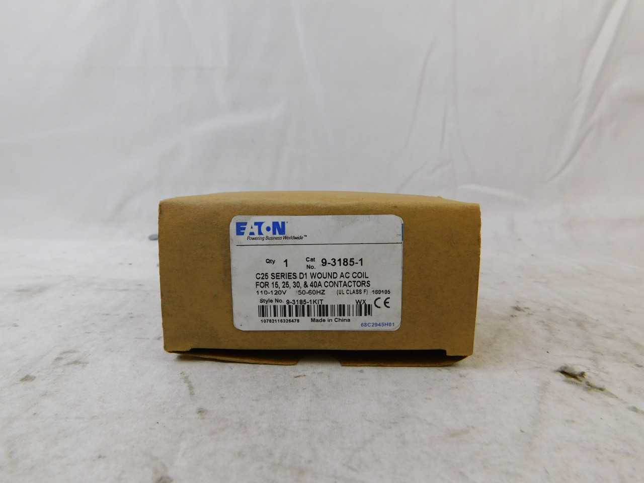 Lot of Qty 200x Eaton 9-3185-1 Coil 110/120VAC 50/60Hz - MACHINING ACCESSORIES & TOOLING