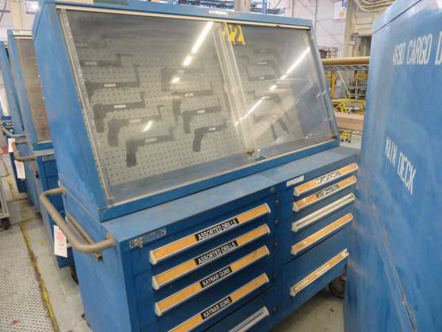 10 Drawer Metal TooL Cabinets on Wheels - MISCELLANEOUS