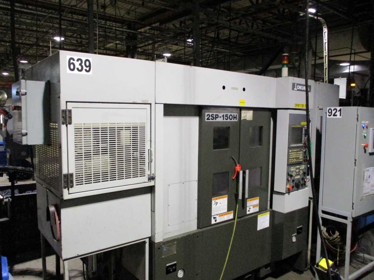 2006 OKUMA 2SP-150HG CNC HORIZONTAL TURNING CENTER - CNC LATHES