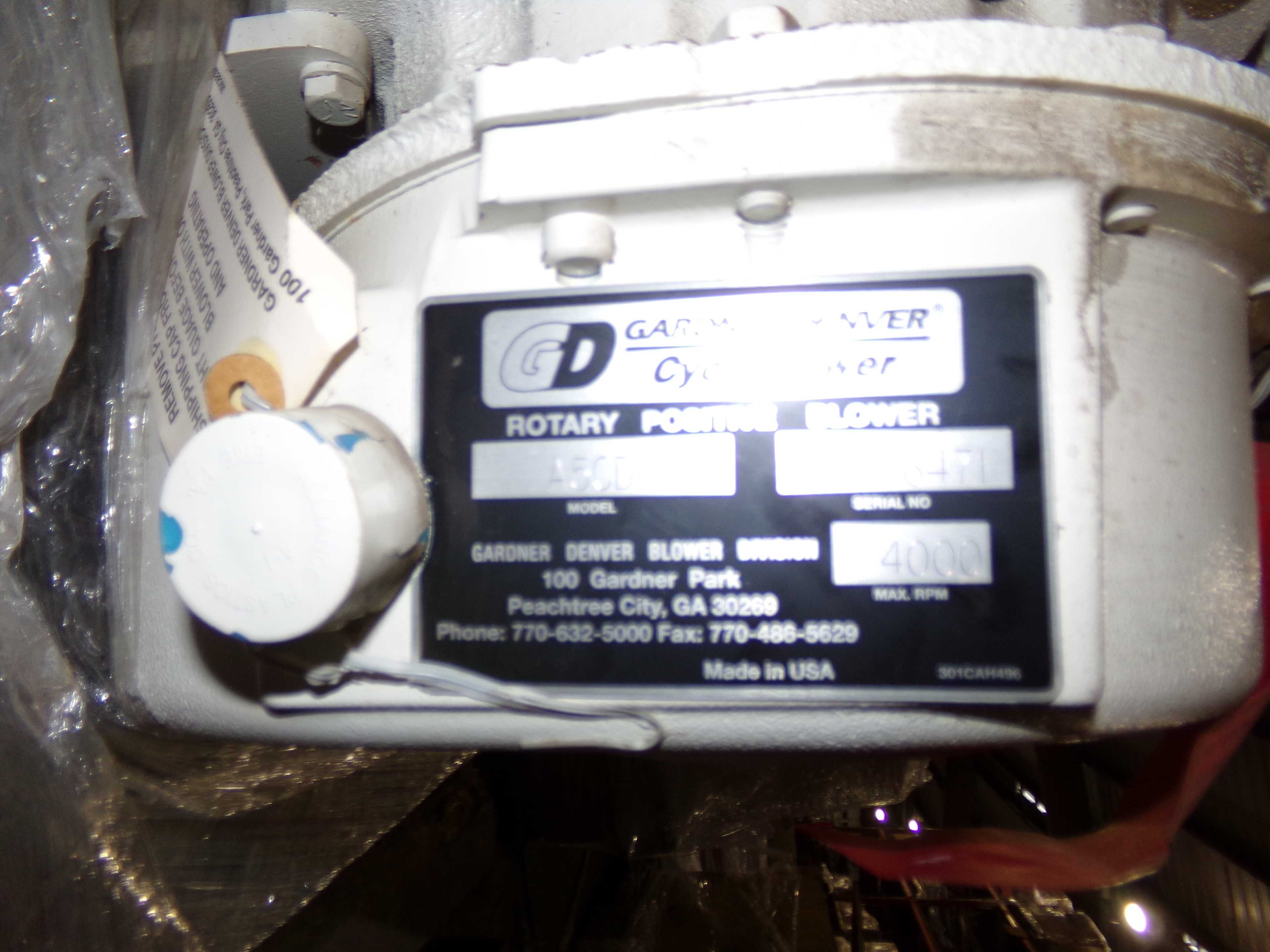 2017 GARDNER DENVER A5CDL9K CYCLOBLOWER - BLOWER FAN