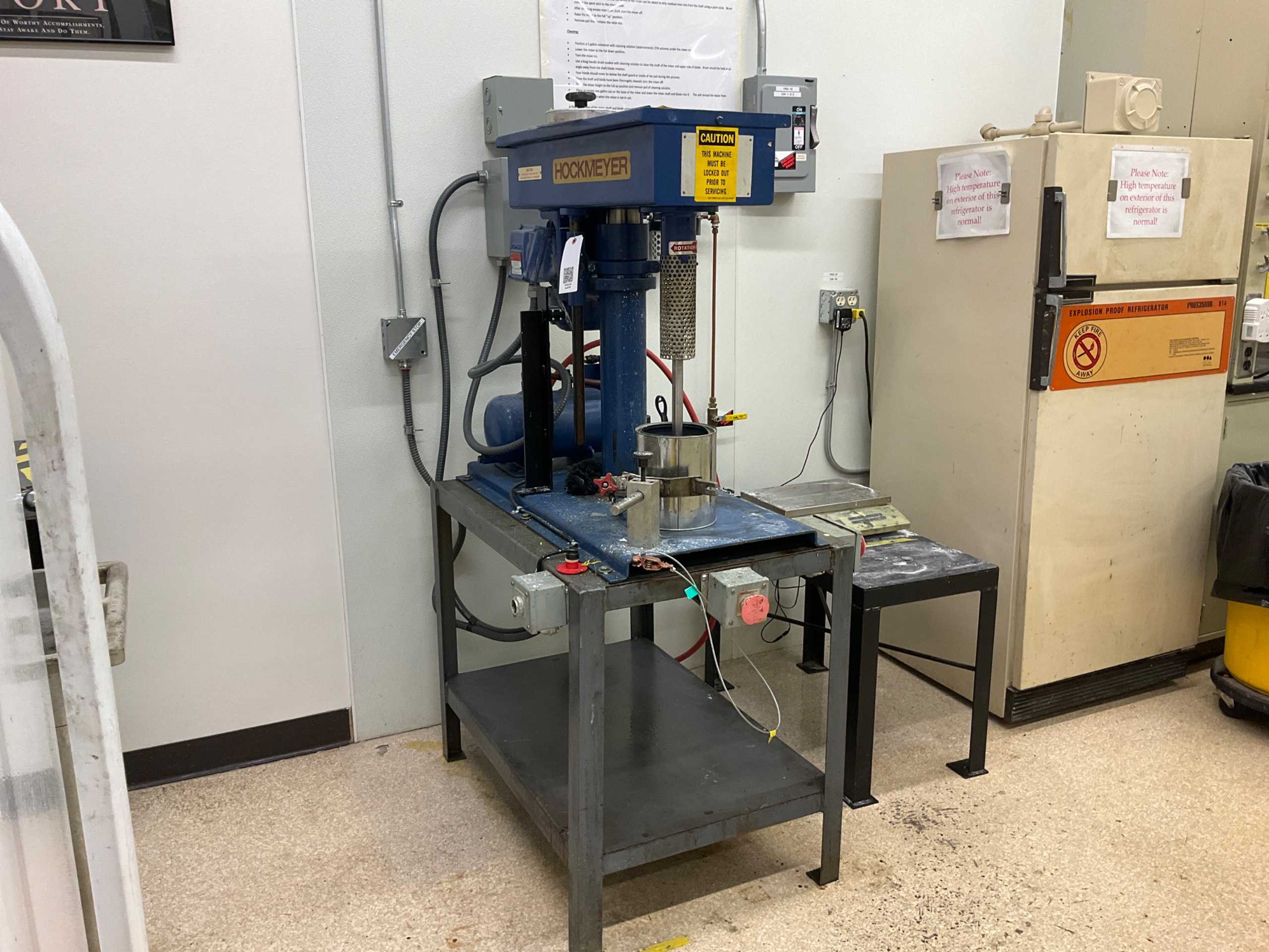 HOCKMEYER 2HLI PILOT HIGH-SPEED DISPERSER