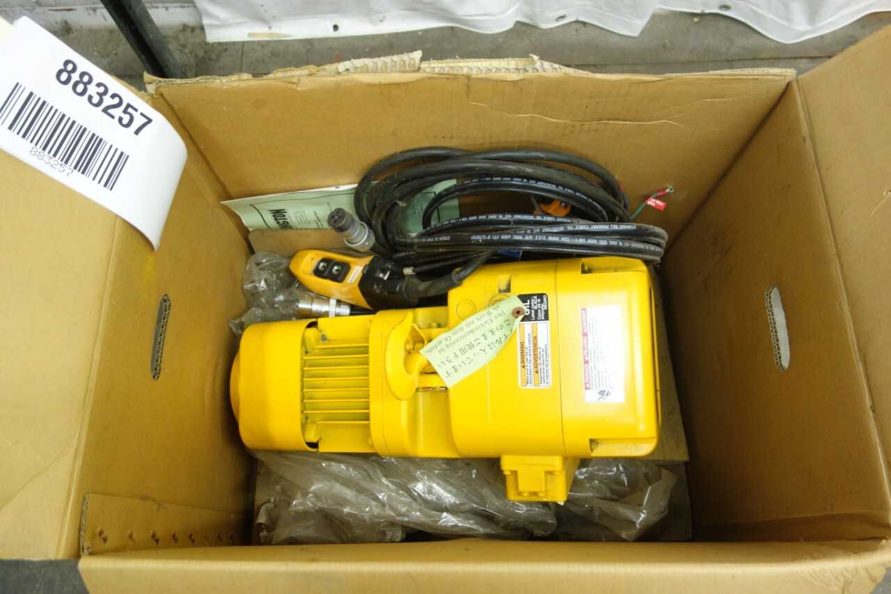 HARRINGTON H4 CLASS 1/2 TON TOP HOOK ELECTRIC HOIST - LIFTING EQUIPMENT