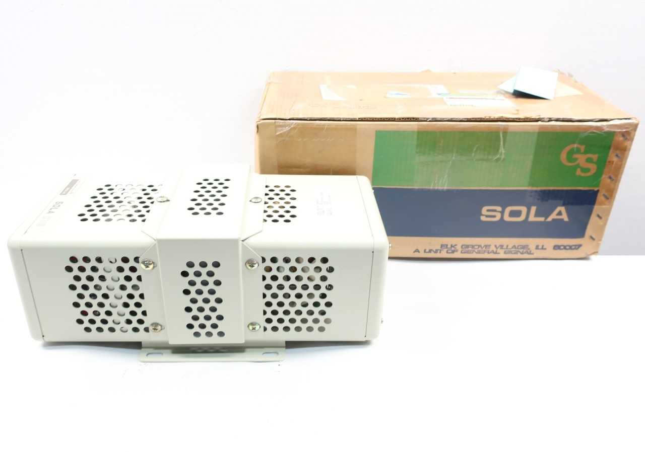 SOLA 23232108 CONSTANT VOLTAGE TRANSFORMER 120208240480VAC 120240VAC - CONTROL TRANSFORMERS