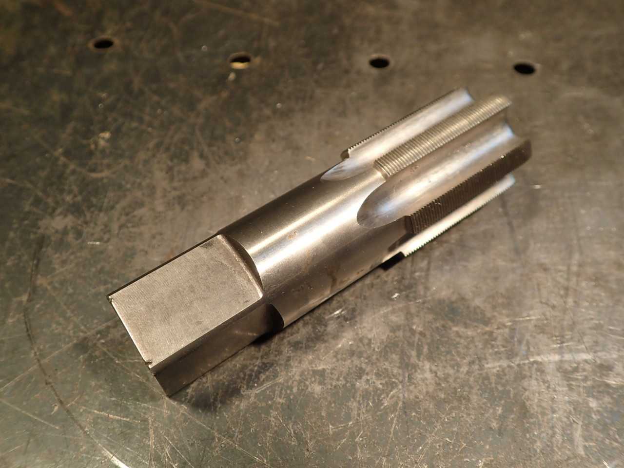 George Whalley 1.173"-32 Hand Plug Thread Tap: 6-Flute, 4" OAL, HS 3B 20 55, USA - MACHINING ACCESSORIES & TOOLING