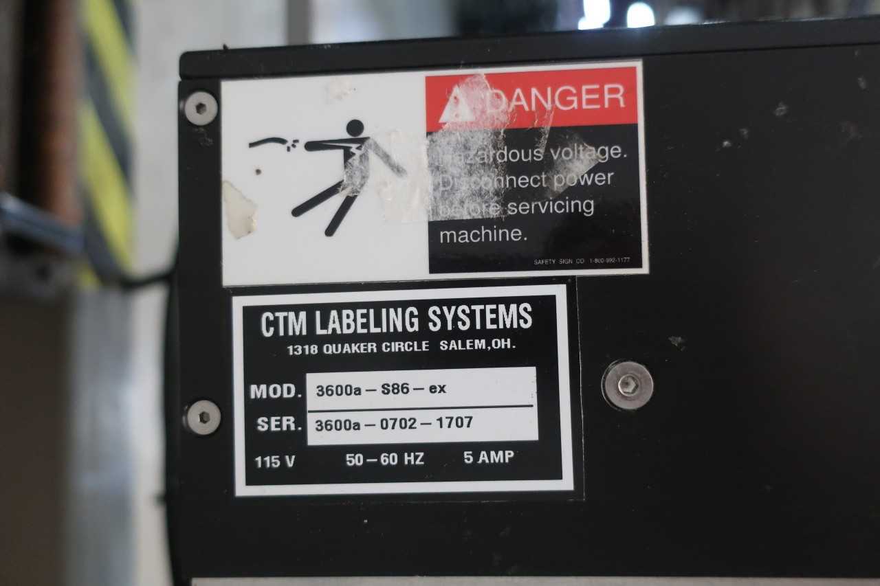 CTM 3600A-S86-EX SATO SWING TAMP PRINTER APPLICATOR - PACKAGING