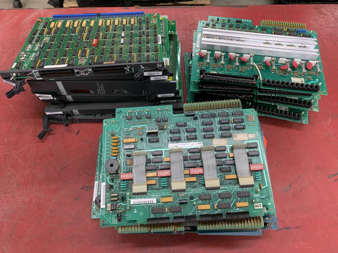LOT OF USED CIRCUIT BOARDS NORTEL AND GENERAL ELECTRIC - AUTOMATION & CONTROLS