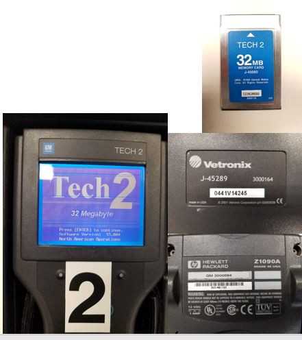 Vetronix GM Tech2 - ELECTRIC POWER TOOLS